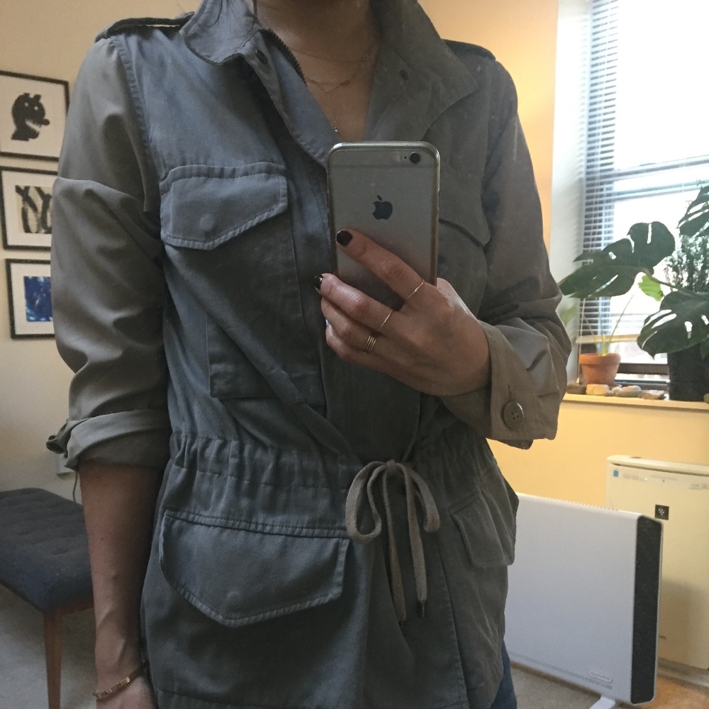 Club Monaco Utility Jacket two-tone